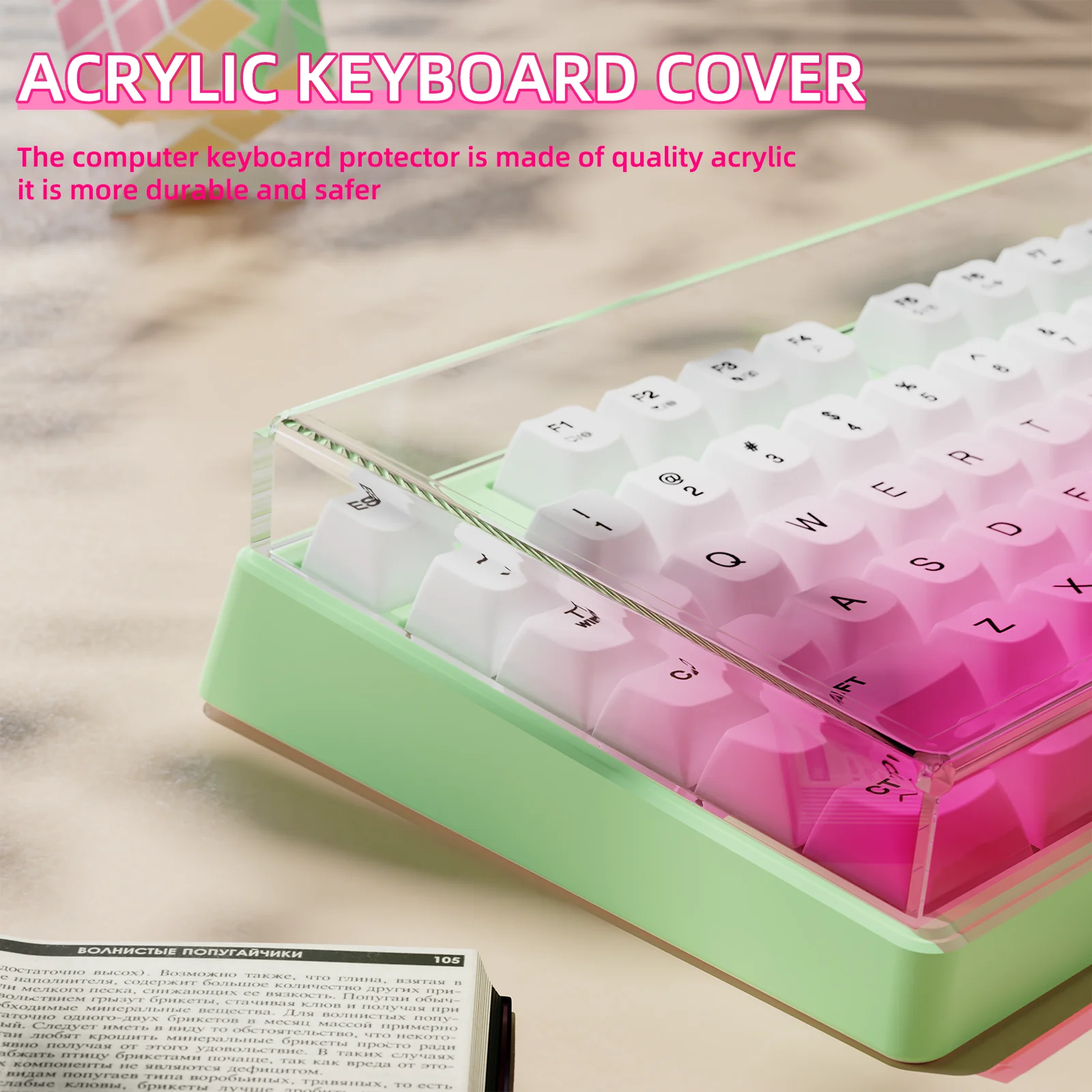 ATTACK SHARK 87 Keys Keyboard Dust Cover - Image 13