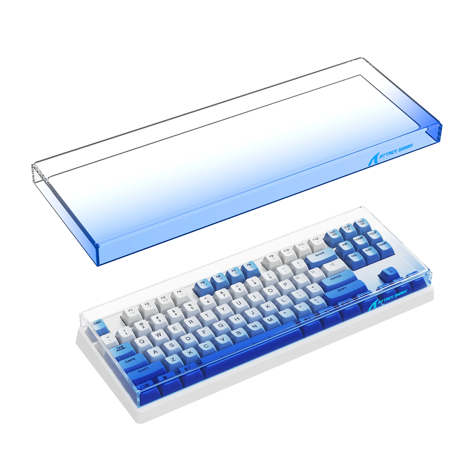 ATTACK SHARK 87 Keys Keyboard Dust Cover - Image 3