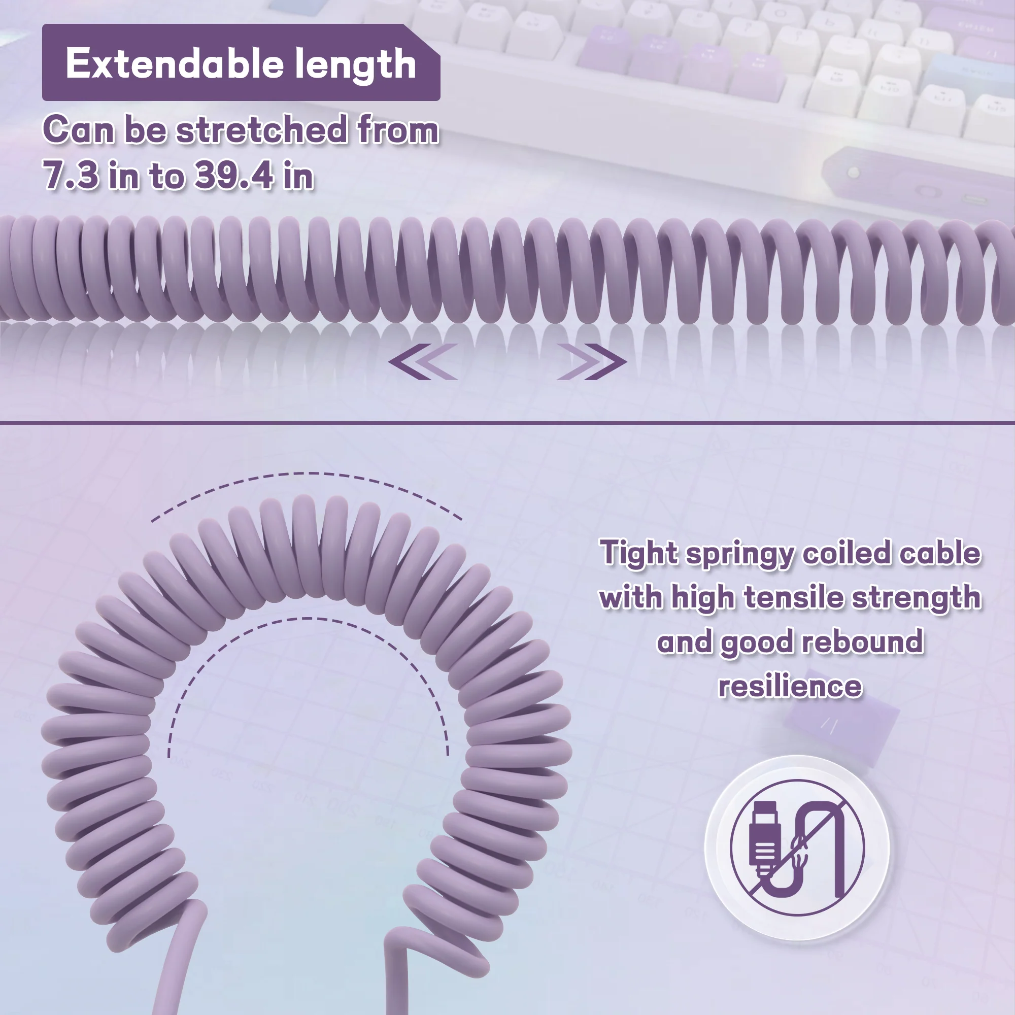 ATTACK SHARK C04-C COILED CABLE - Image 13