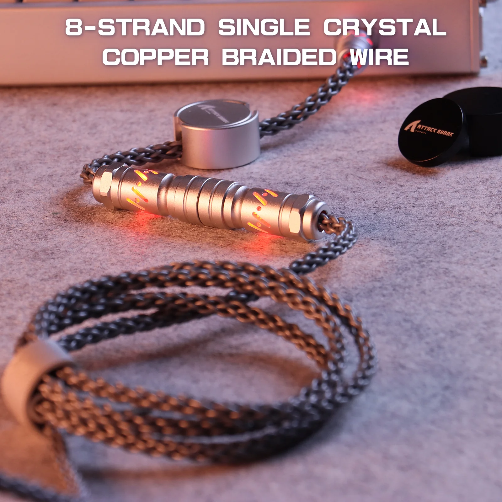 ATTACK SHARK C07 Custom Aviator Cable for 8KHz Magnetic Keyboard - Image 41