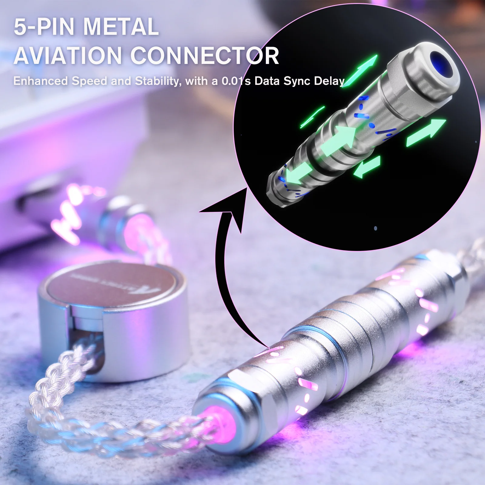 ATTACK SHARK C07 Custom Aviator Cable for 8KHz Magnetic Keyboard - Image 49