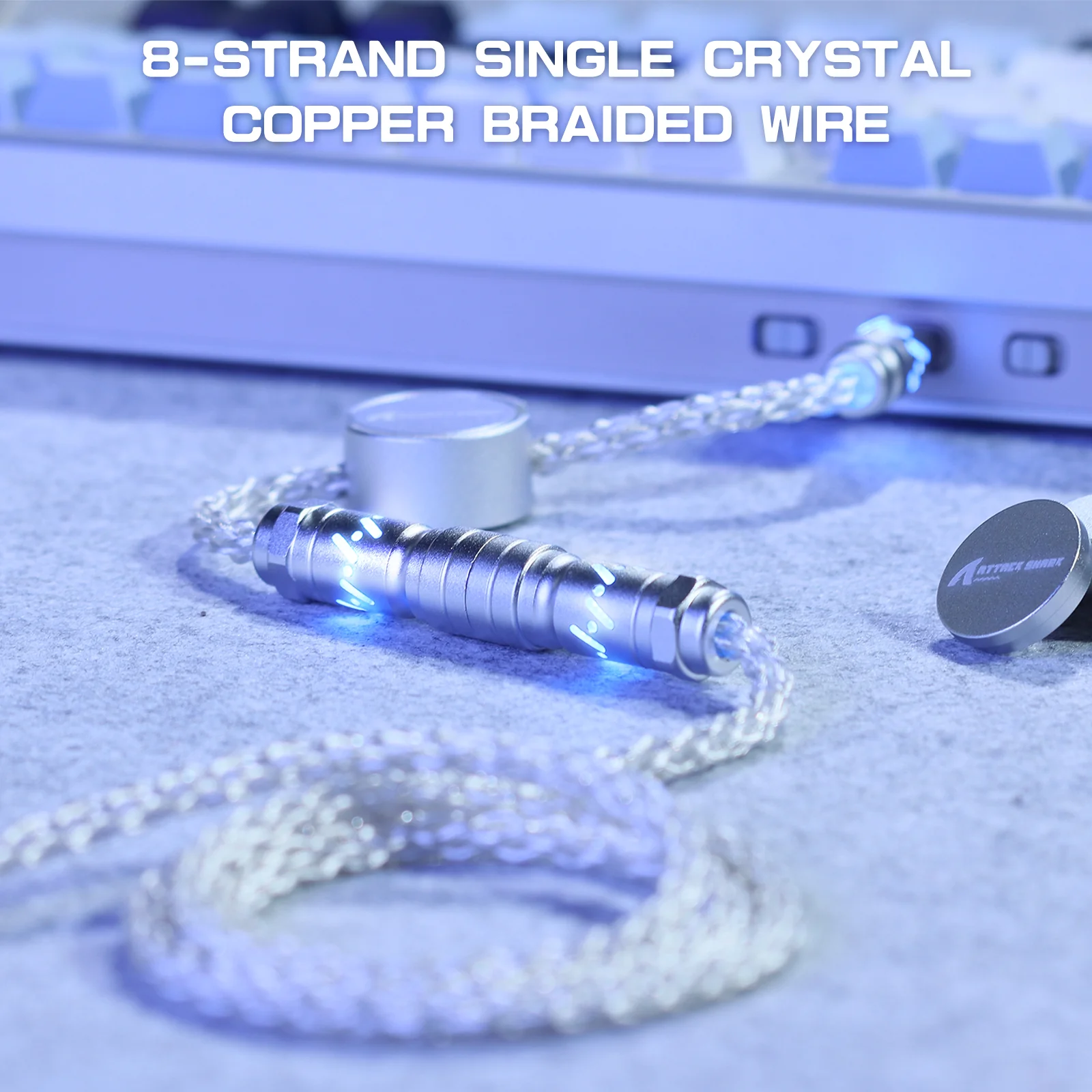 ATTACK SHARK C07 Custom Aviator Cable for 8KHz Magnetic Keyboard - Image 50