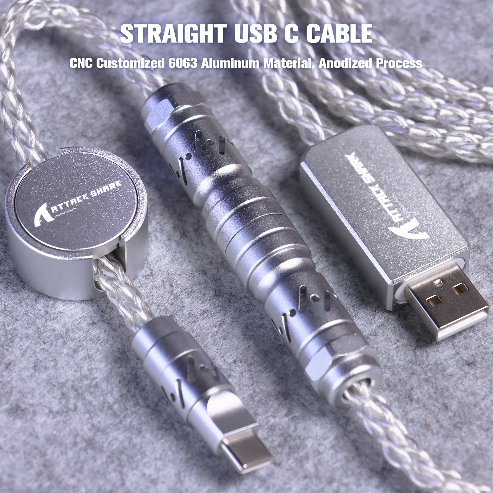 ATTACK SHARK C07 Custom Aviator Cable for 8KHz Magnetic Keyboard - Image 51
