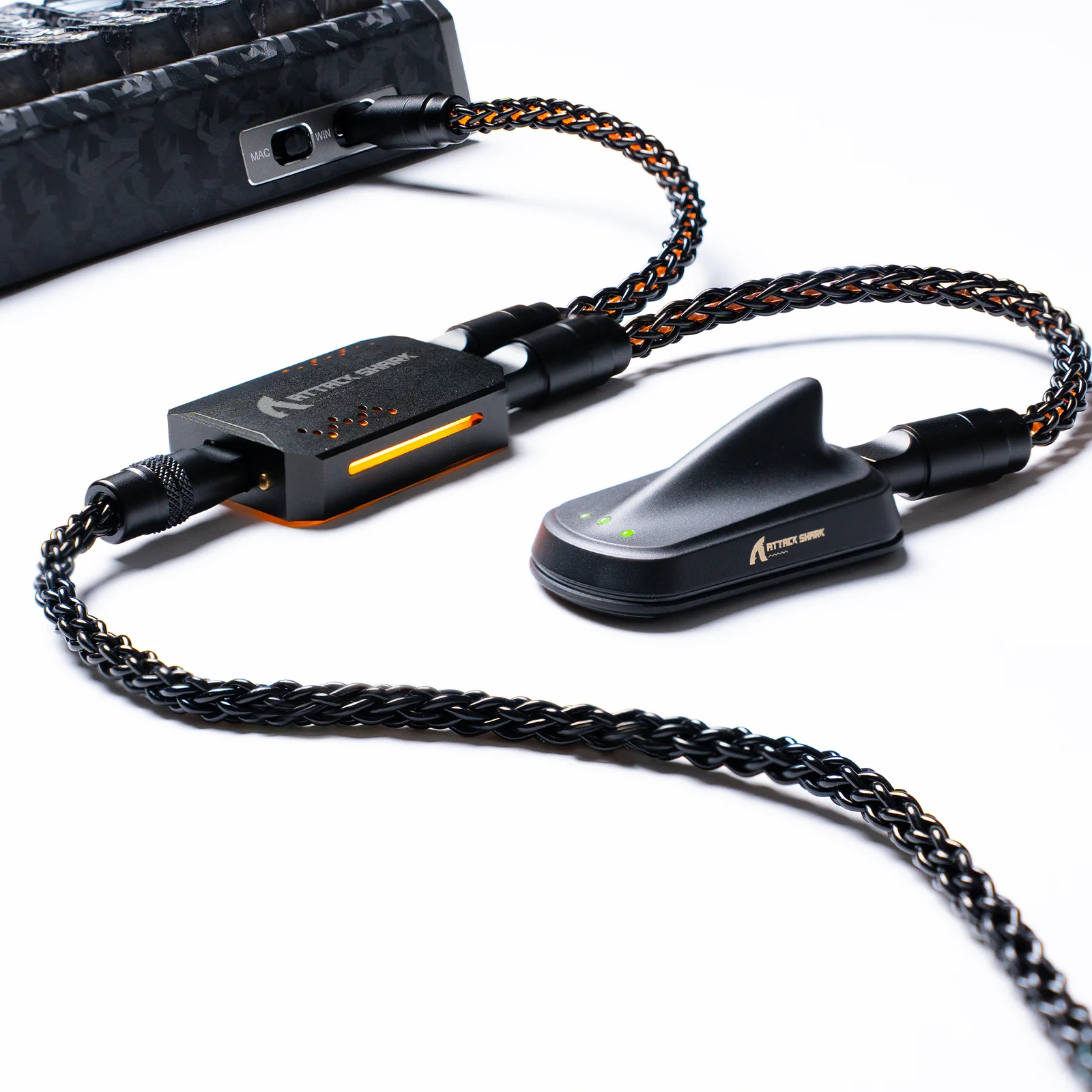 ATTACK SHARK C07 PRO 2-In 1  Type C Cable for 8KHz Gaming Keyboard/Mouse - Image 11