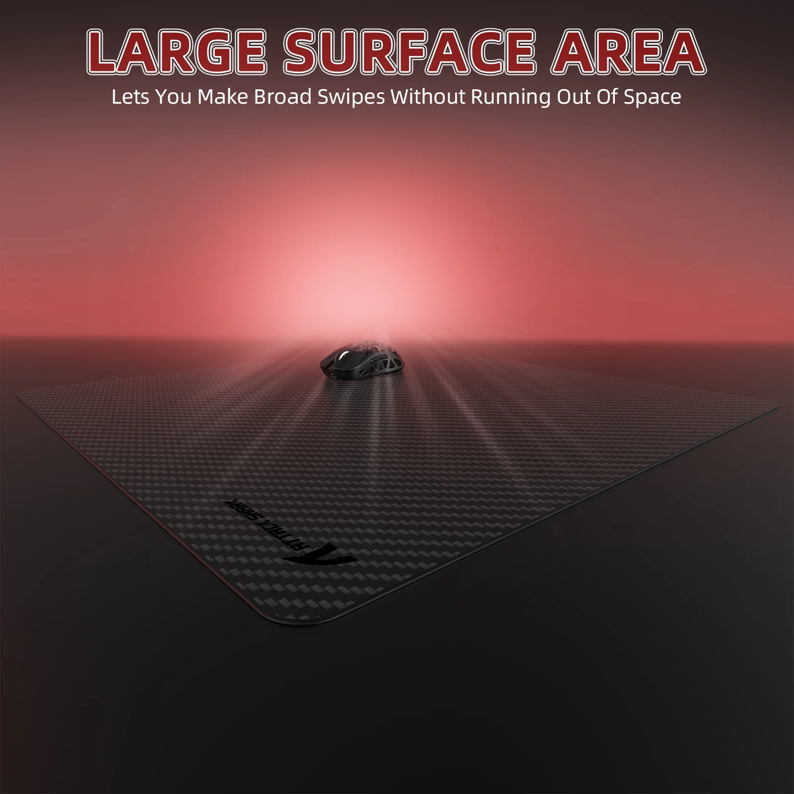 ATTACK SHARK CM04 Genuine Carbon Fiber eSport Gaming Mousepad - Image 17