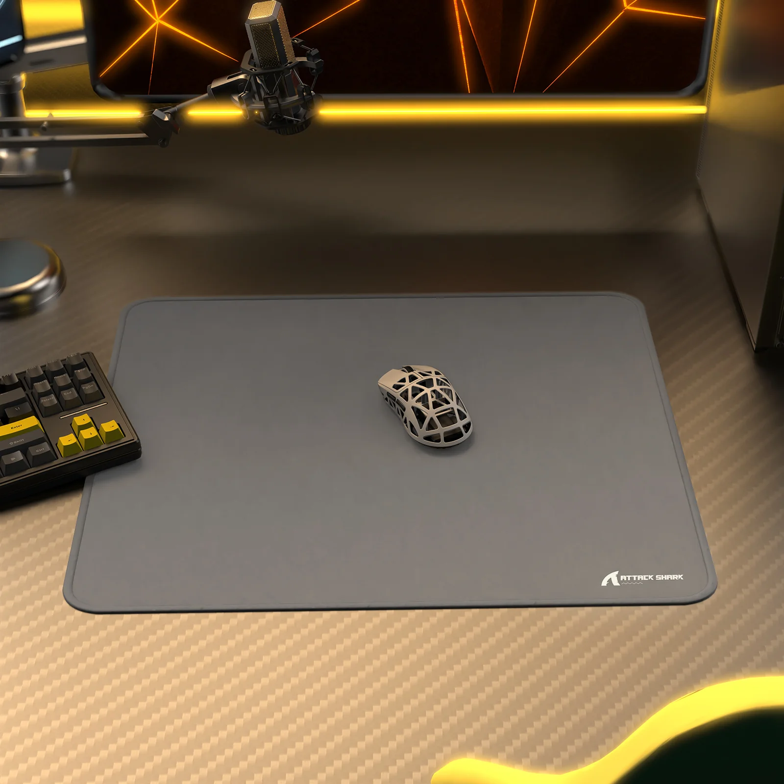 ATTACK SHARK CM02 eSport Gaming Mousepad (450x400x4 MM) - Image 35