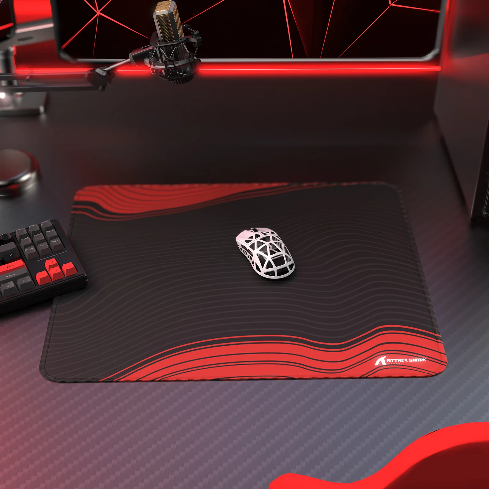ATTACK SHARK CM02 eSport Gaming Mousepad (450x400x4 MM) - Image 53