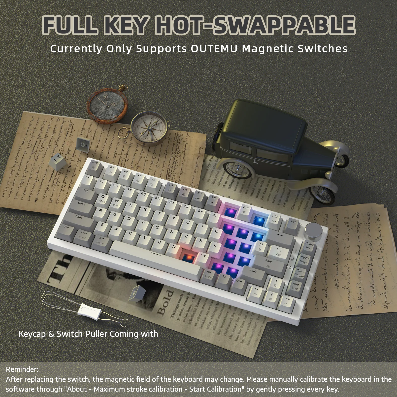 ATTACK SHARK K85 Rapid Trigger Keyboard Magnetic Switch - Image 15