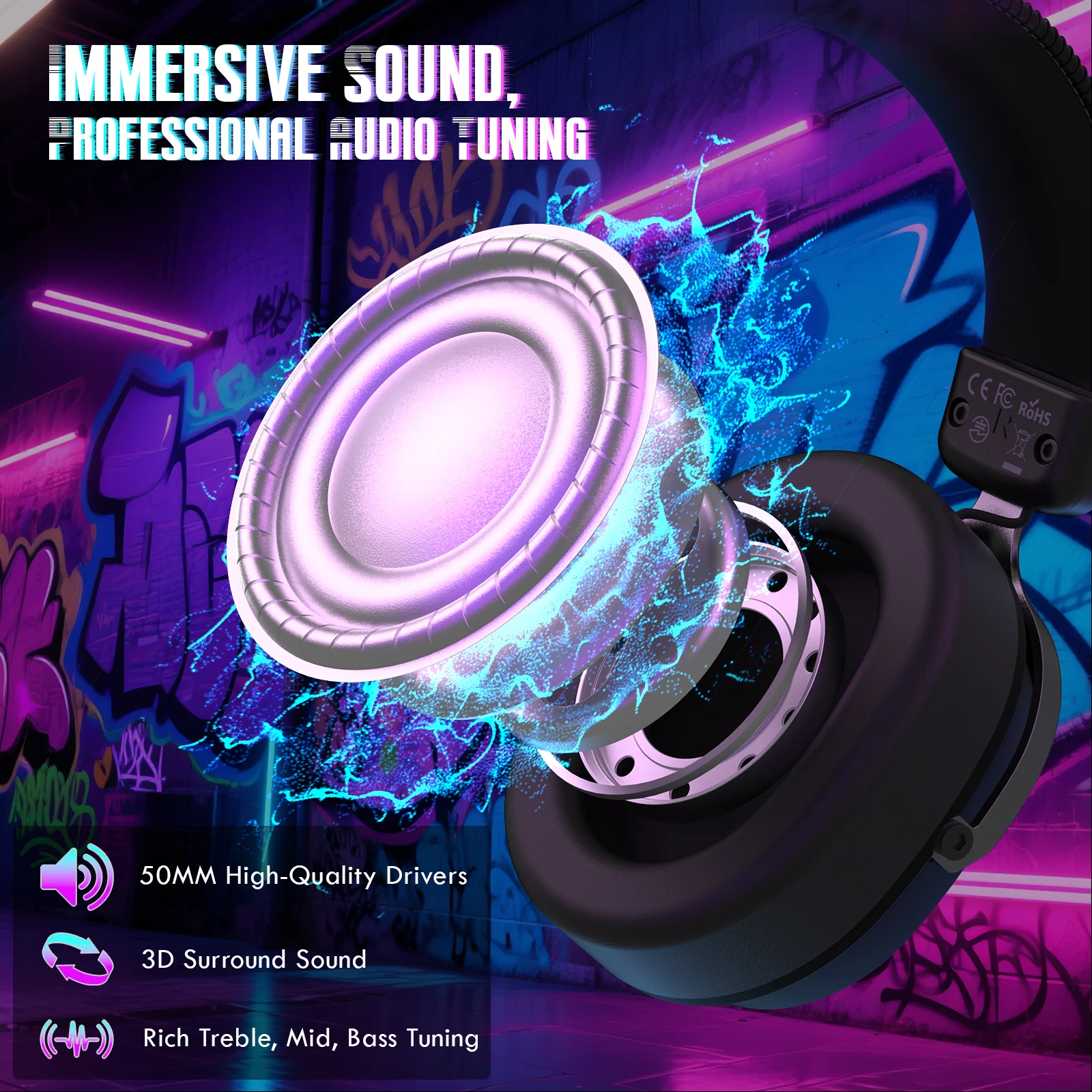 ATTACK SHARK L30PRO Wireless Gaming Headset - Image 13