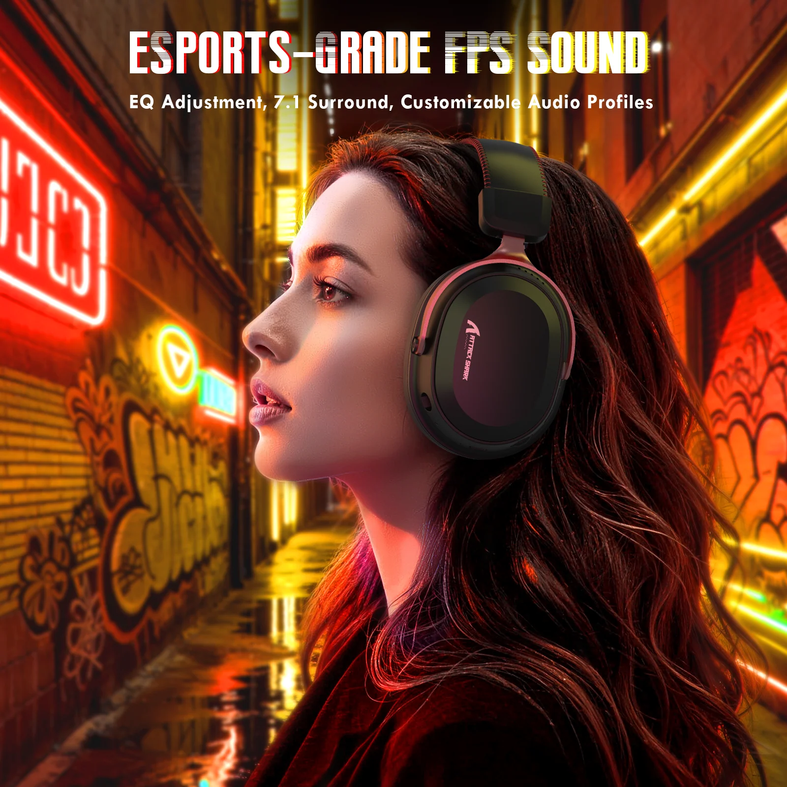ATTACK SHARK L30PRO Wireless Gaming Headset - Image 21