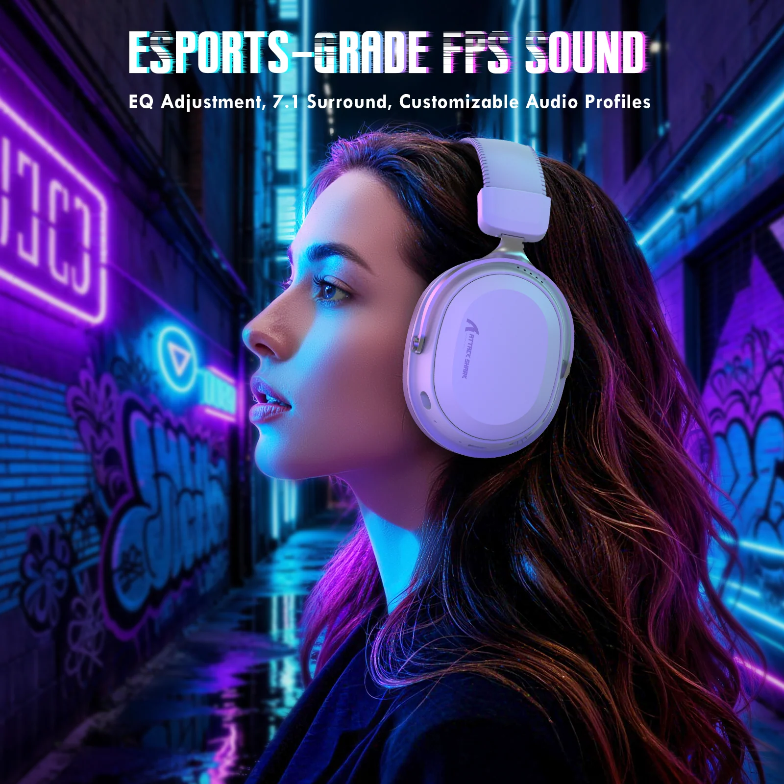 ATTACK SHARK L30PRO Wireless Gaming Headset - Image 3