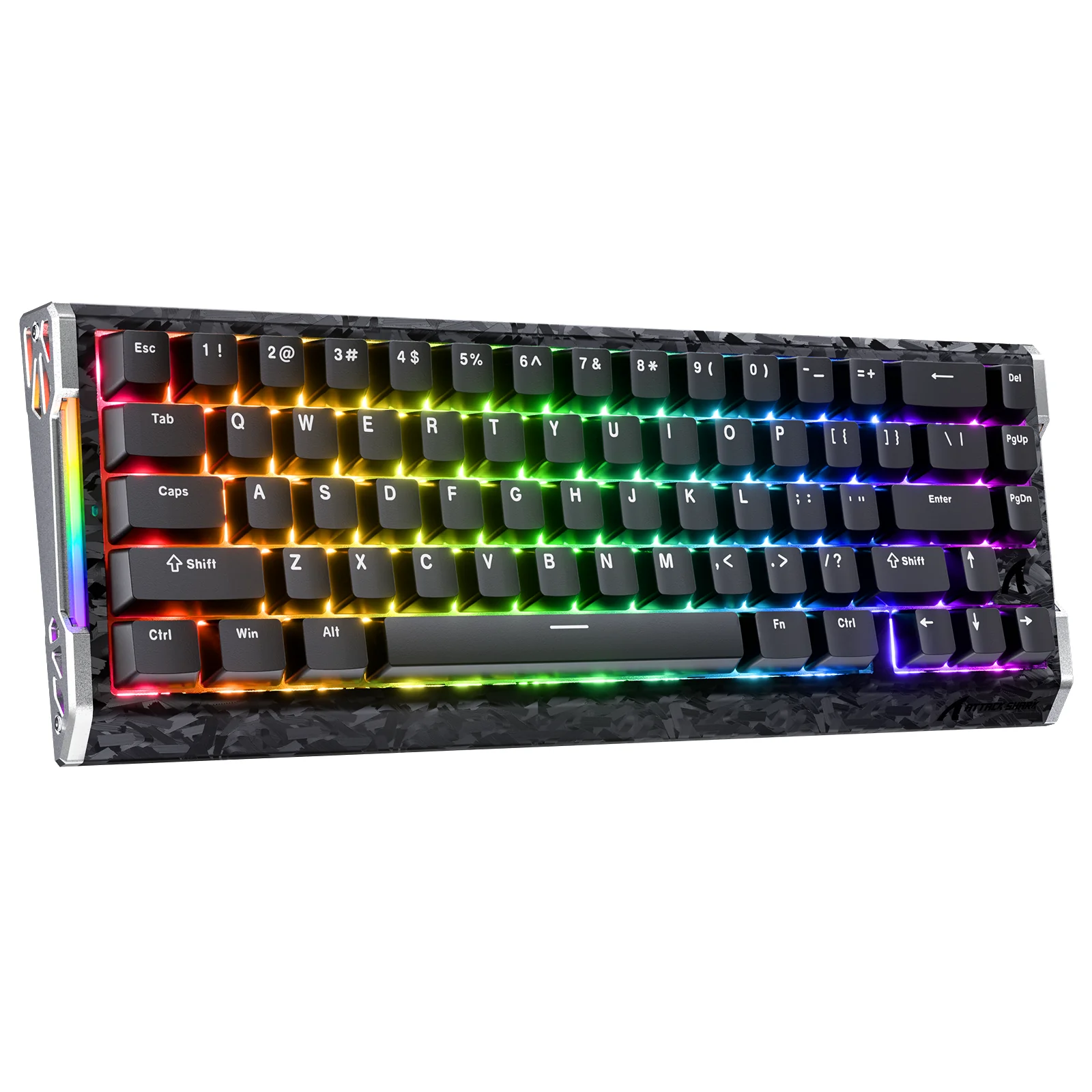 ATTACK SHARK R68 HE Carbon Fiber Rapid Trigger Keyboard Magnetic Switch - Image 11