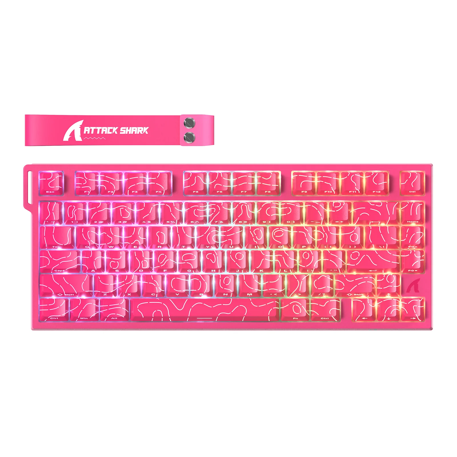 ATTACK SHARK R82 HE Rapid Trigger Keyboard Magnetic Switch with 0.005MM RT - Image 19