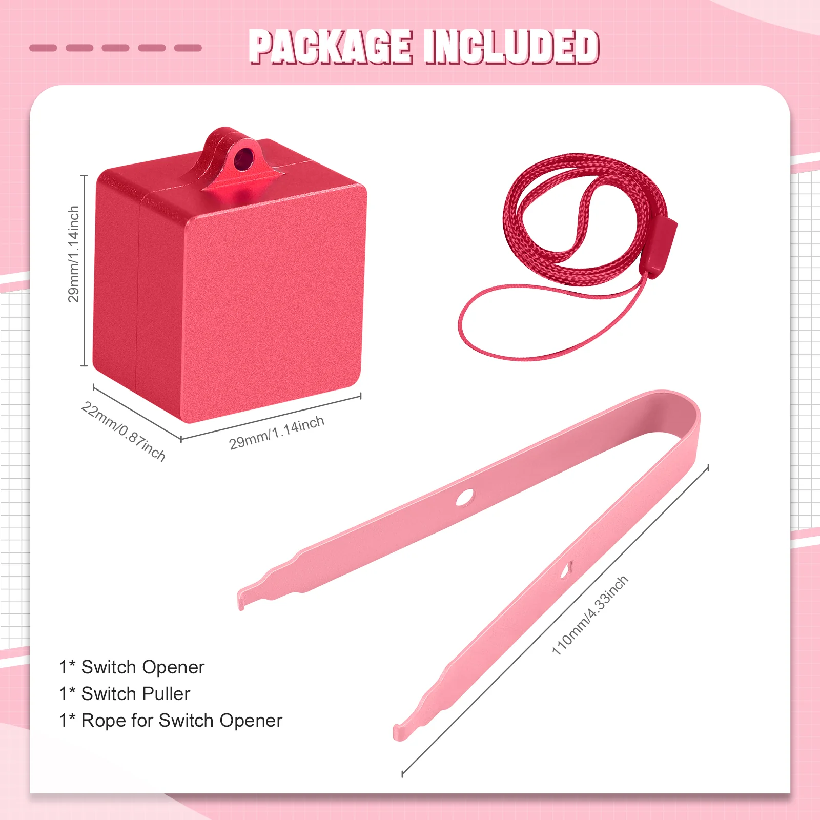 ATTACK SHARK Switch Opener Kit with Switch Puller - Image 17