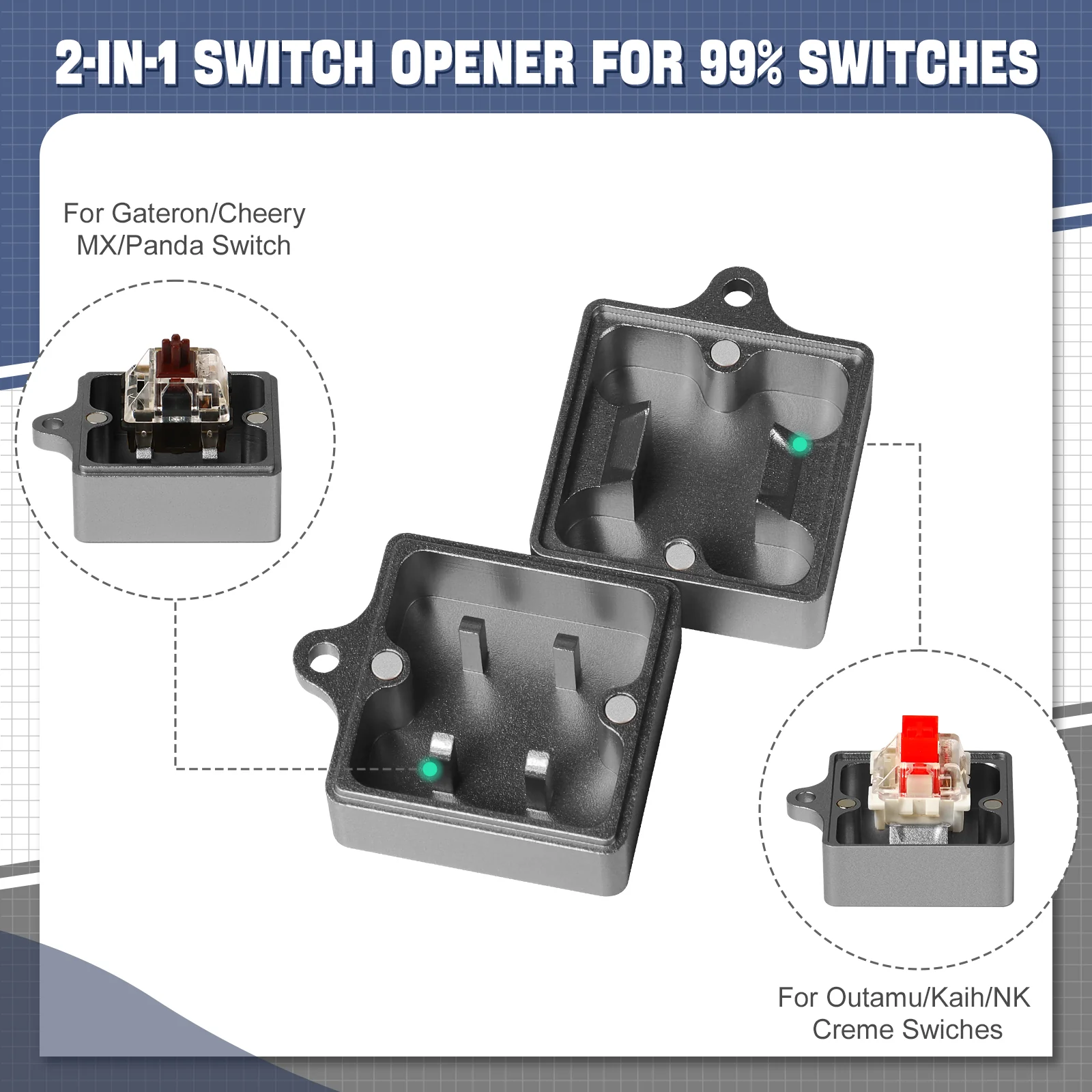 ATTACK SHARK Switch Opener Kit with Switch Puller - Image 30