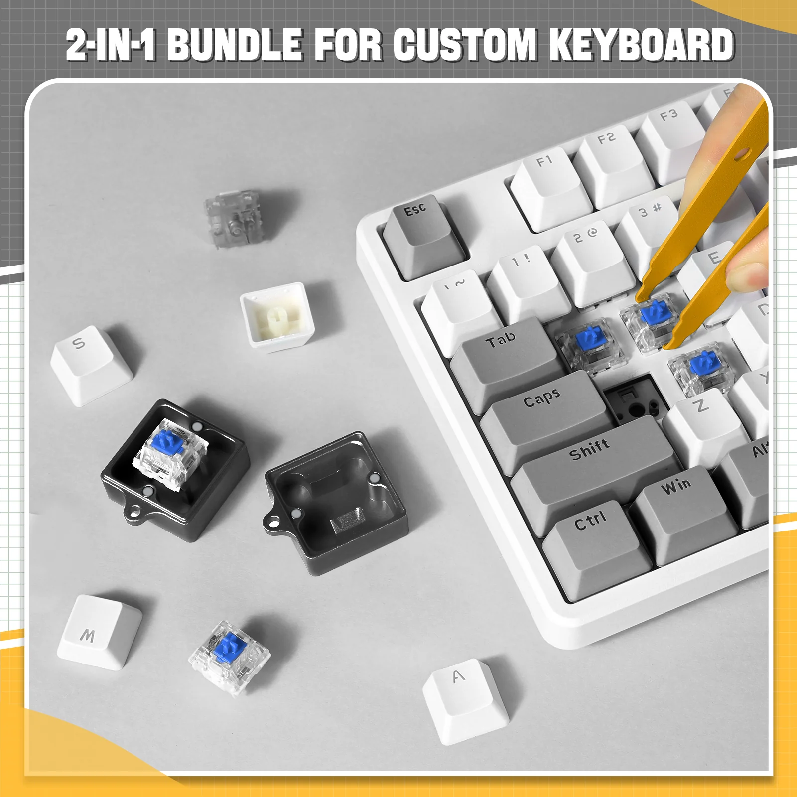ATTACK SHARK Switch Opener Kit with Switch Puller - Image 38