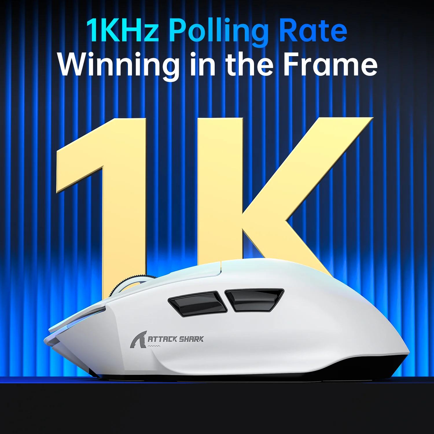 ATTACK SHARK V6 Ultra-Light Tri-Mode Gaming Mouse - Image 7