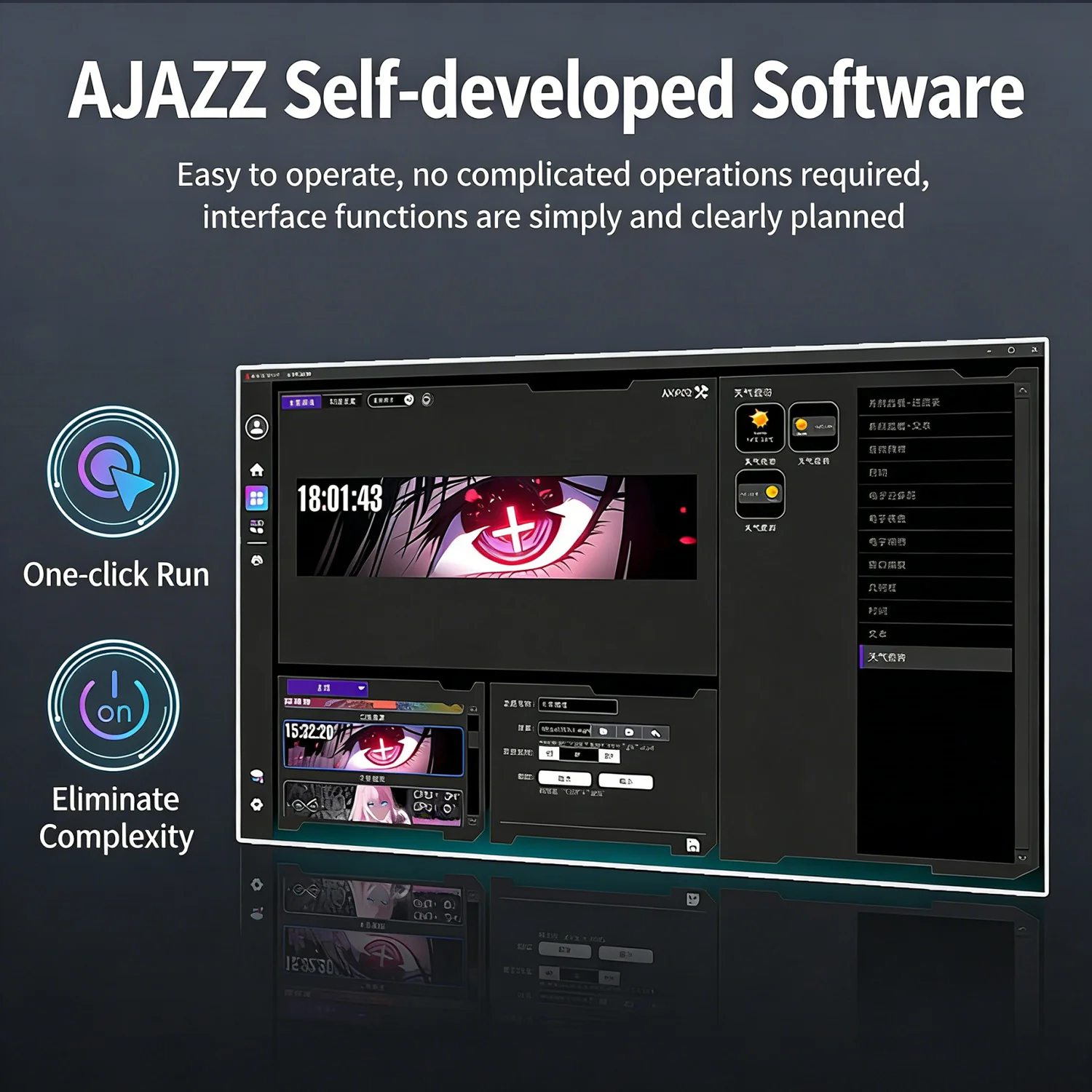 ATTACK SHARK x AJAZZ 9.2-inch IPS LCD Monitor - Image 7