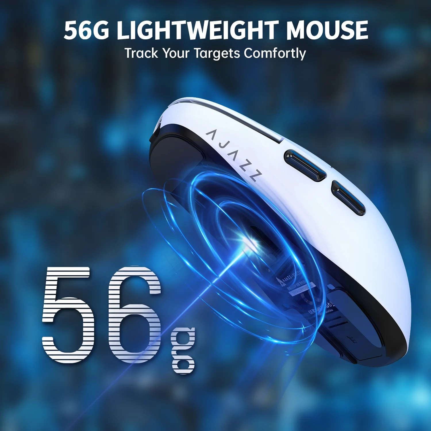 ATTACK SHARK x AJ159P Tri-mode Gaming Mouse with with Magnetic Charging Dock - Image 24