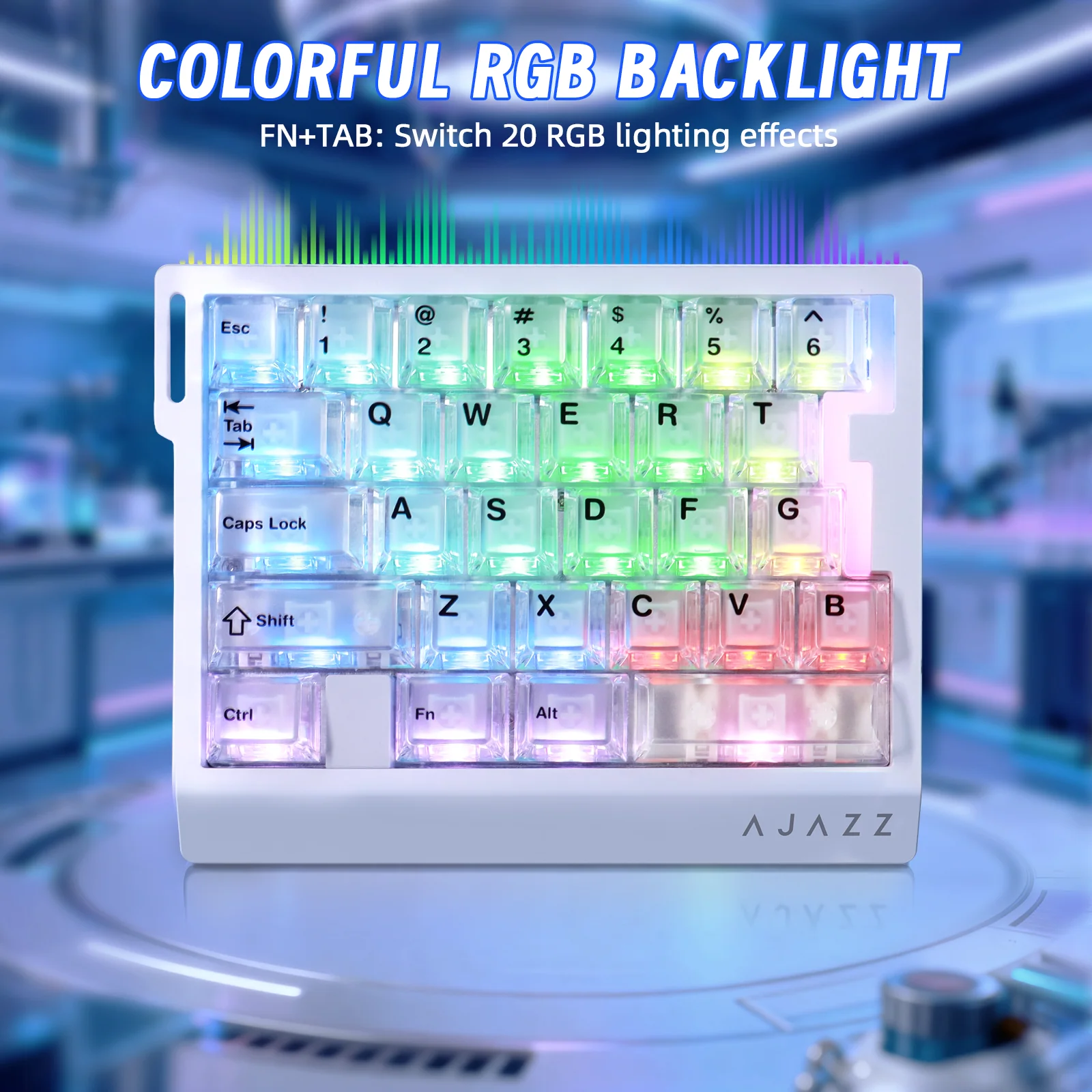 ATTACK SHARK X AJAZZ AK029 Wired One-Handed Gaming Keyboard - Image 24