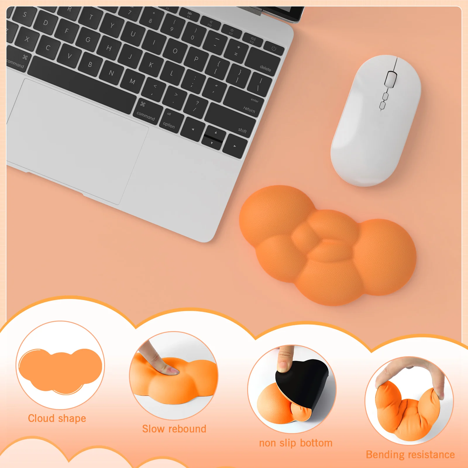 ATTACK SHARK X MAMBASNAKE Cloud Mouse Wrist Rest - Image 67