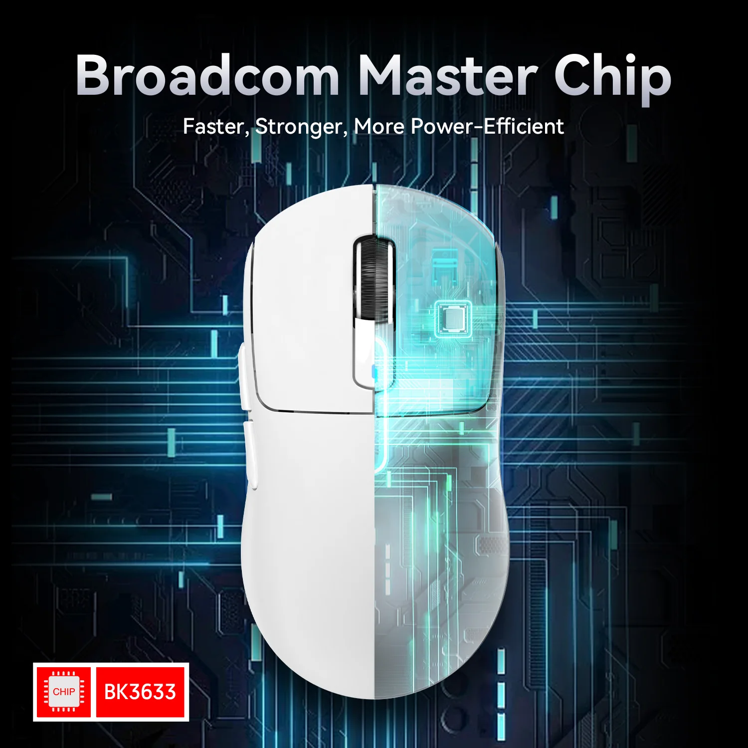 ATTACK SHARK X3PRO Three Modes 8K Gaming Mouse - Image 9