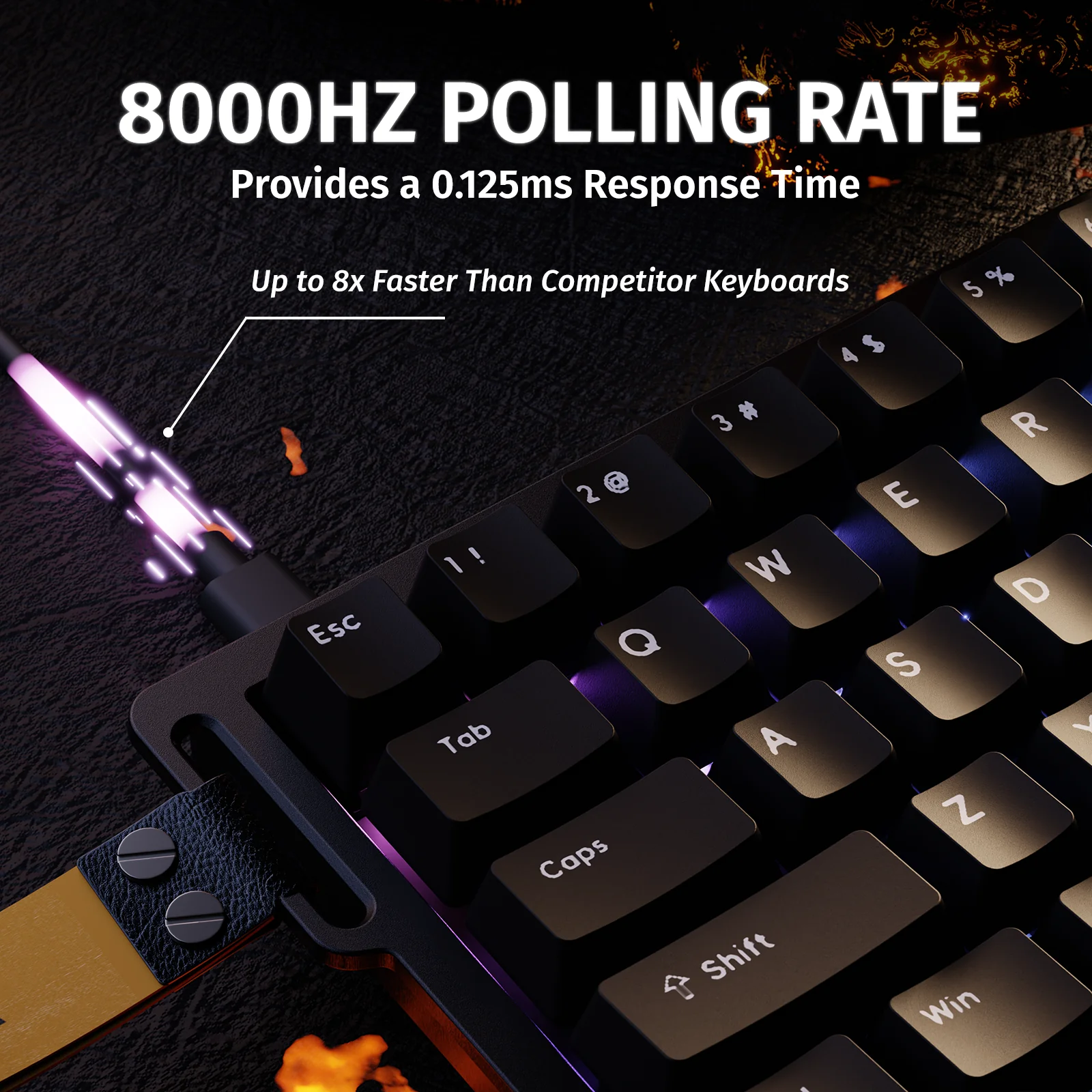 ATTACK SHARK X68 HE Rapid Trigger Keyboard Magnetic Switch - Image 30