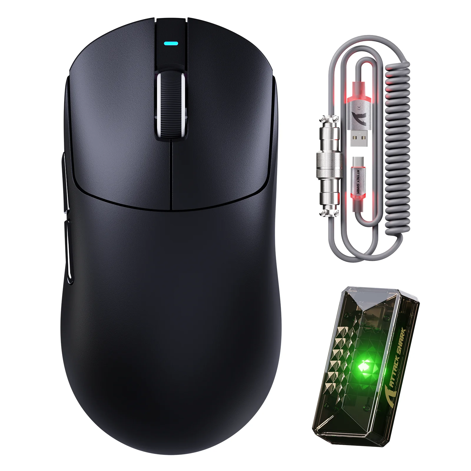 ATTACK SHARK X8PRO Ultra-Light Wireless Gaming Mouse & C06ULTRA Cable - Image 10