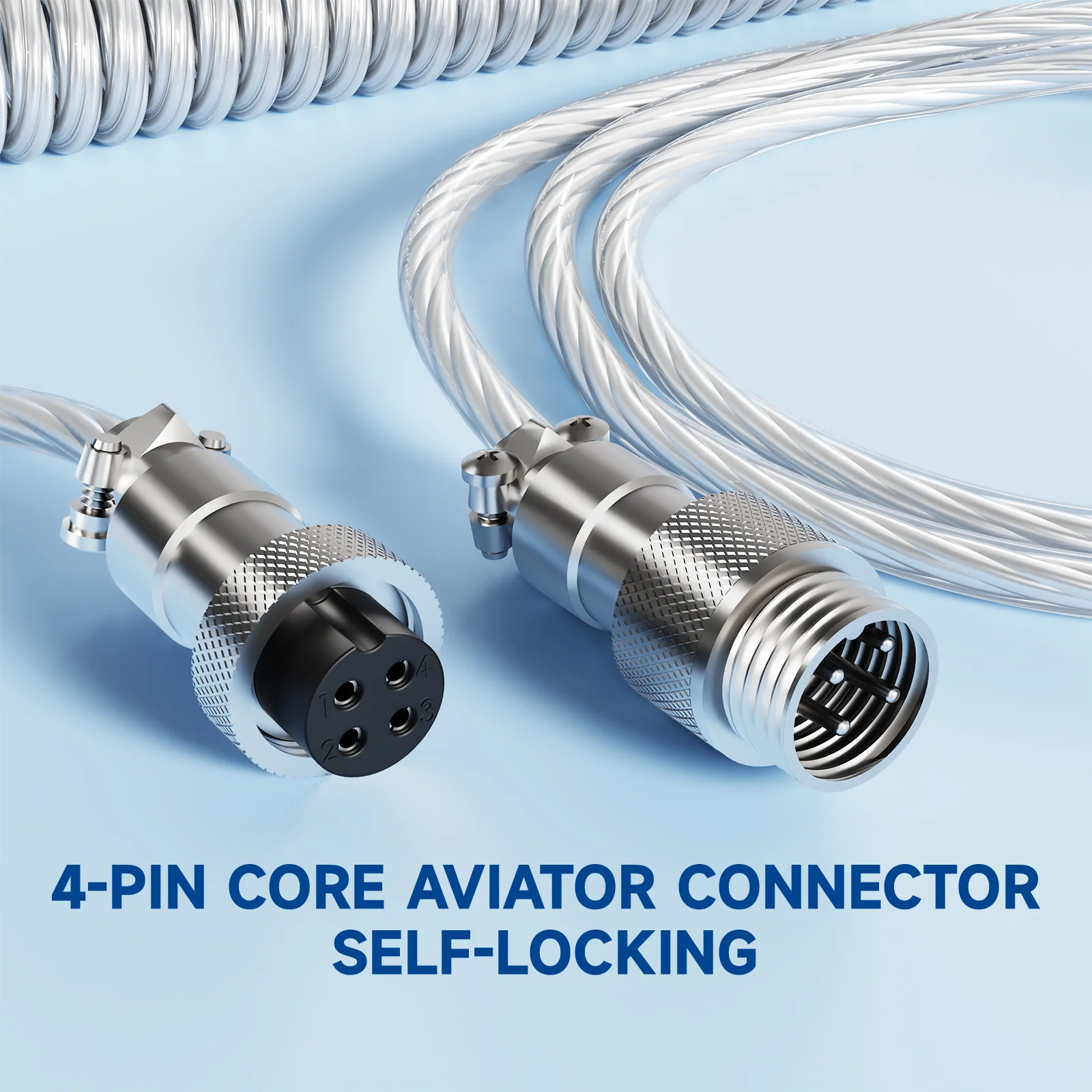 ATTACK SHARK C01Ultra Custom Aviator Cable for 8KHz Magnetic Keyboard - Image 87