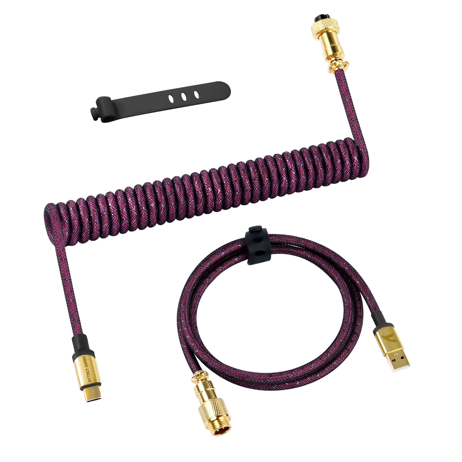 ATTACK SHARK C03 COILED CABLE - Image 81