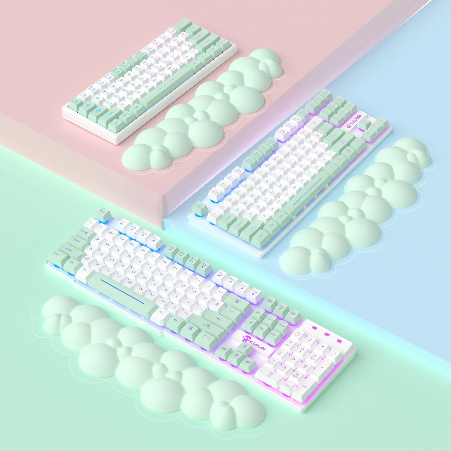 ATTACK SHARK Cloud Keyboard Wrist Rest - Image 106