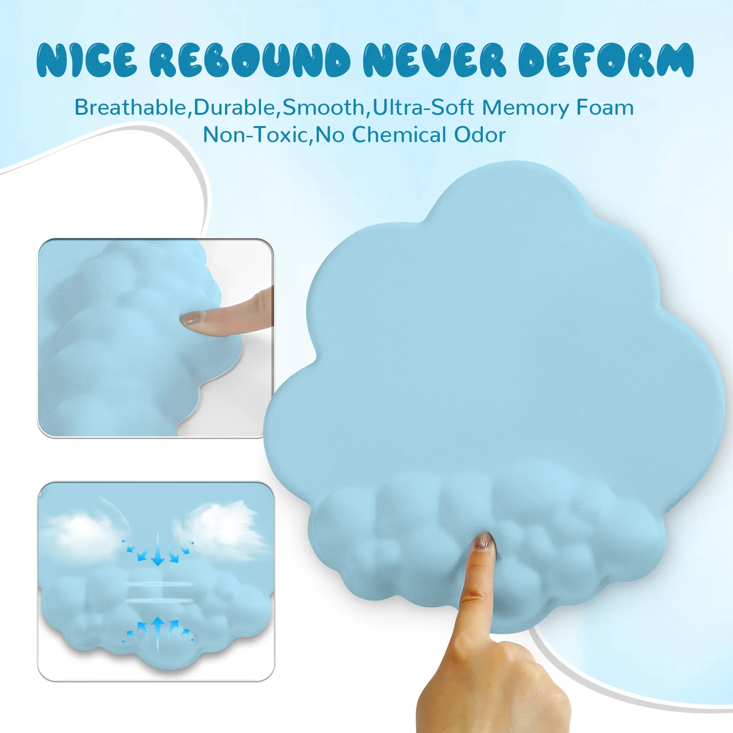 ATTACK SHARK Cloud Mouse Pad - Image 39