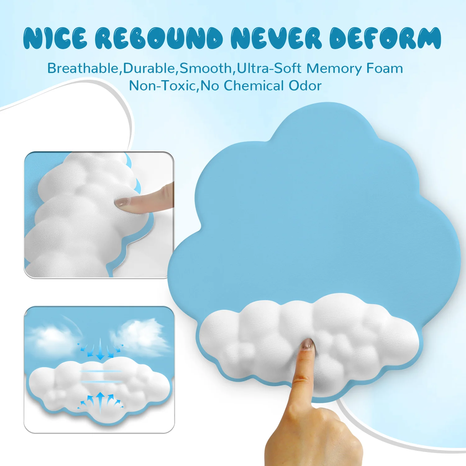 ATTACK SHARK Cloud Mouse Pad - Image 50