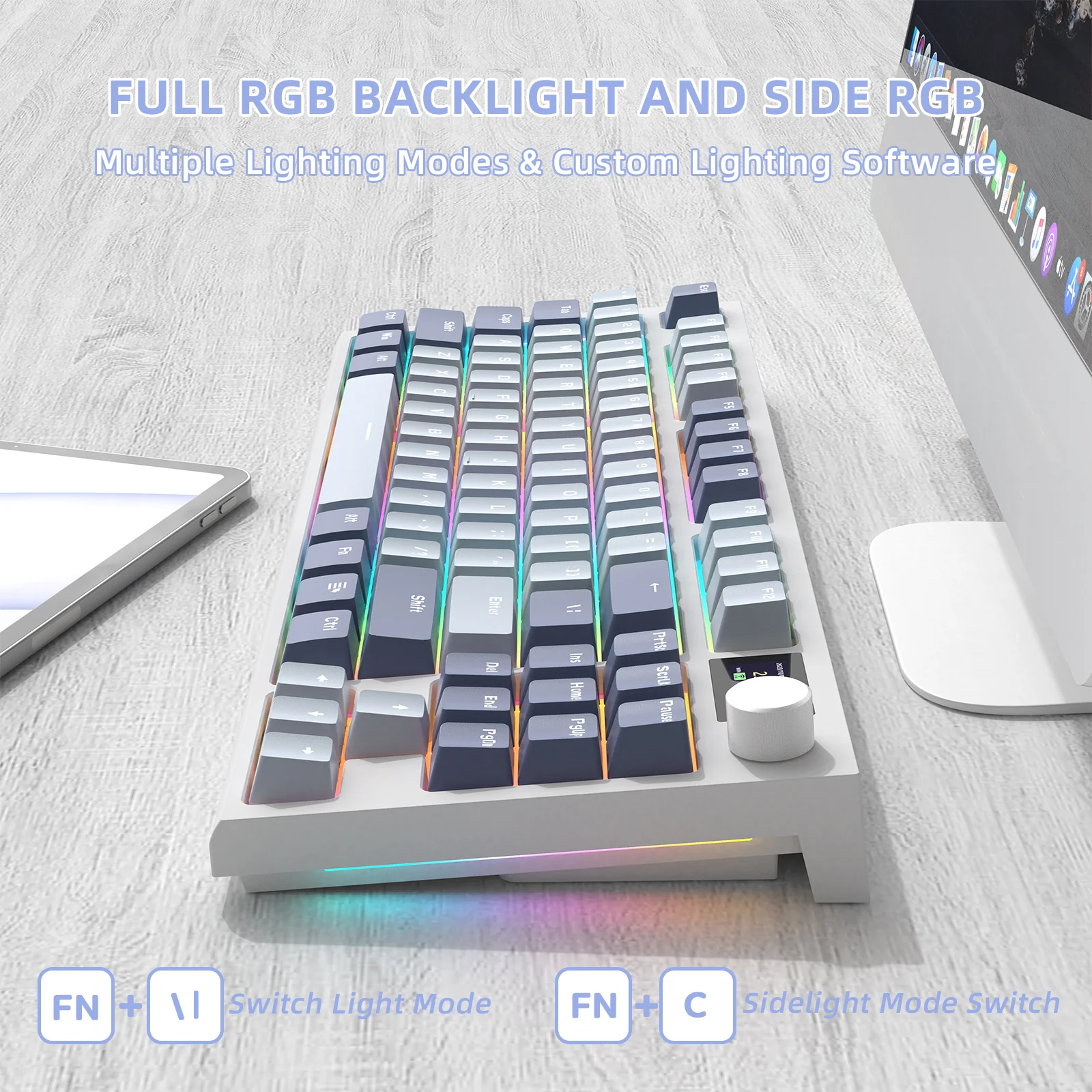 ATTACK SHARK K86 Wireless Mechanical Keyboard - Image 23