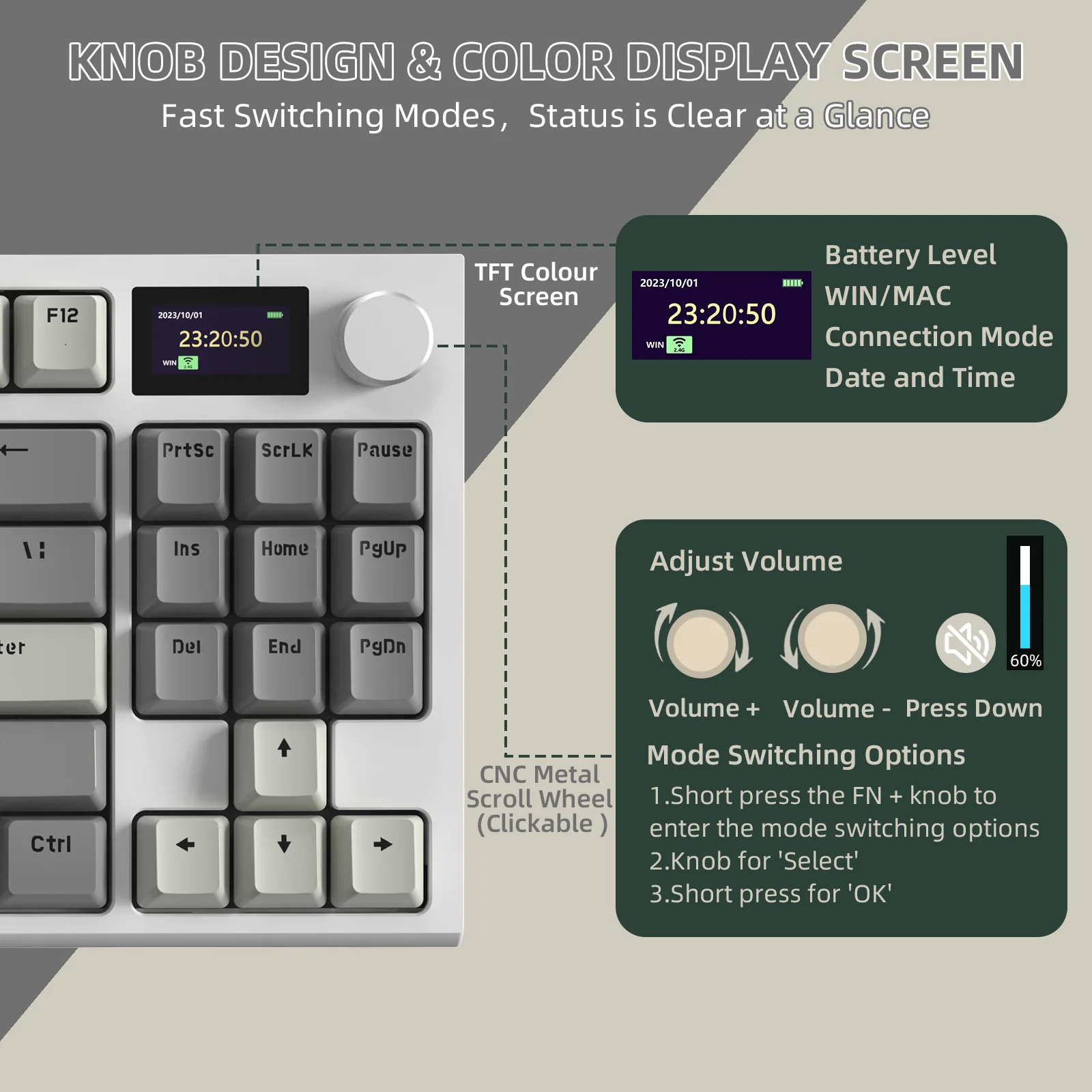 ATTACK SHARK K86 Wireless Mechanical Keyboard - Image 3