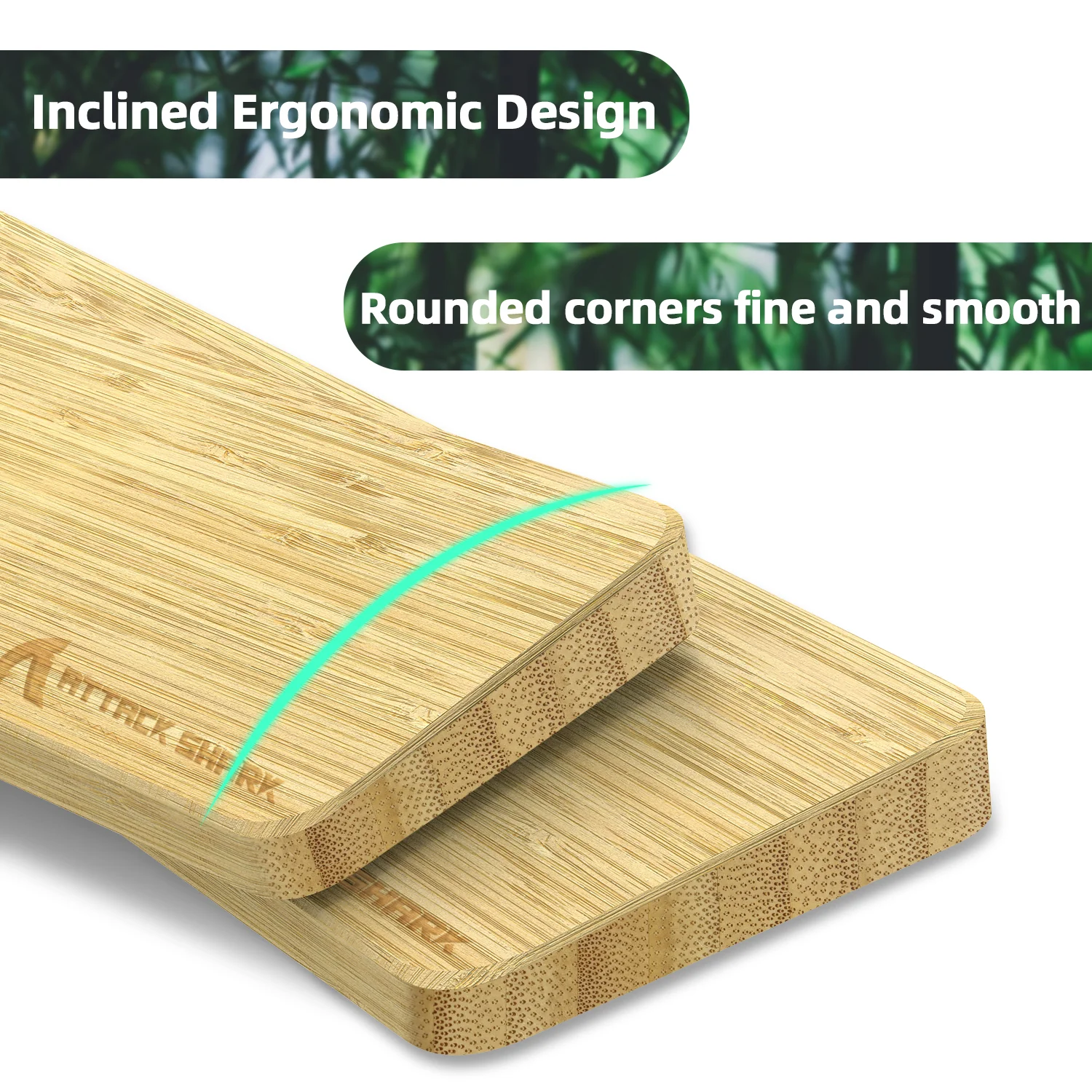 ATTACK SHARK WZ01 Bamboo Wrist Rest - Image 34