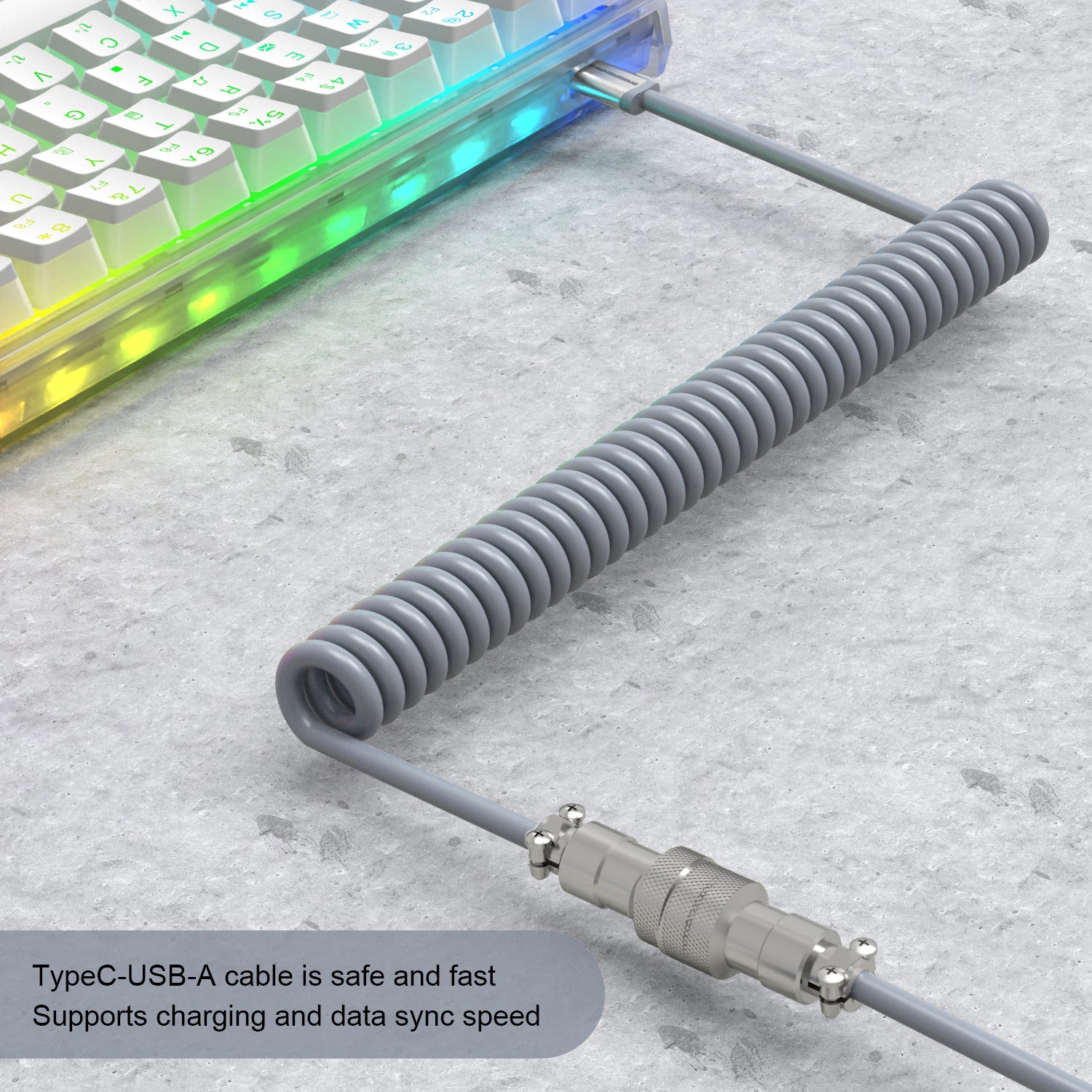 ATTACK SHARK x MAMBASNAKE C01 Coiled Cable - Image 11