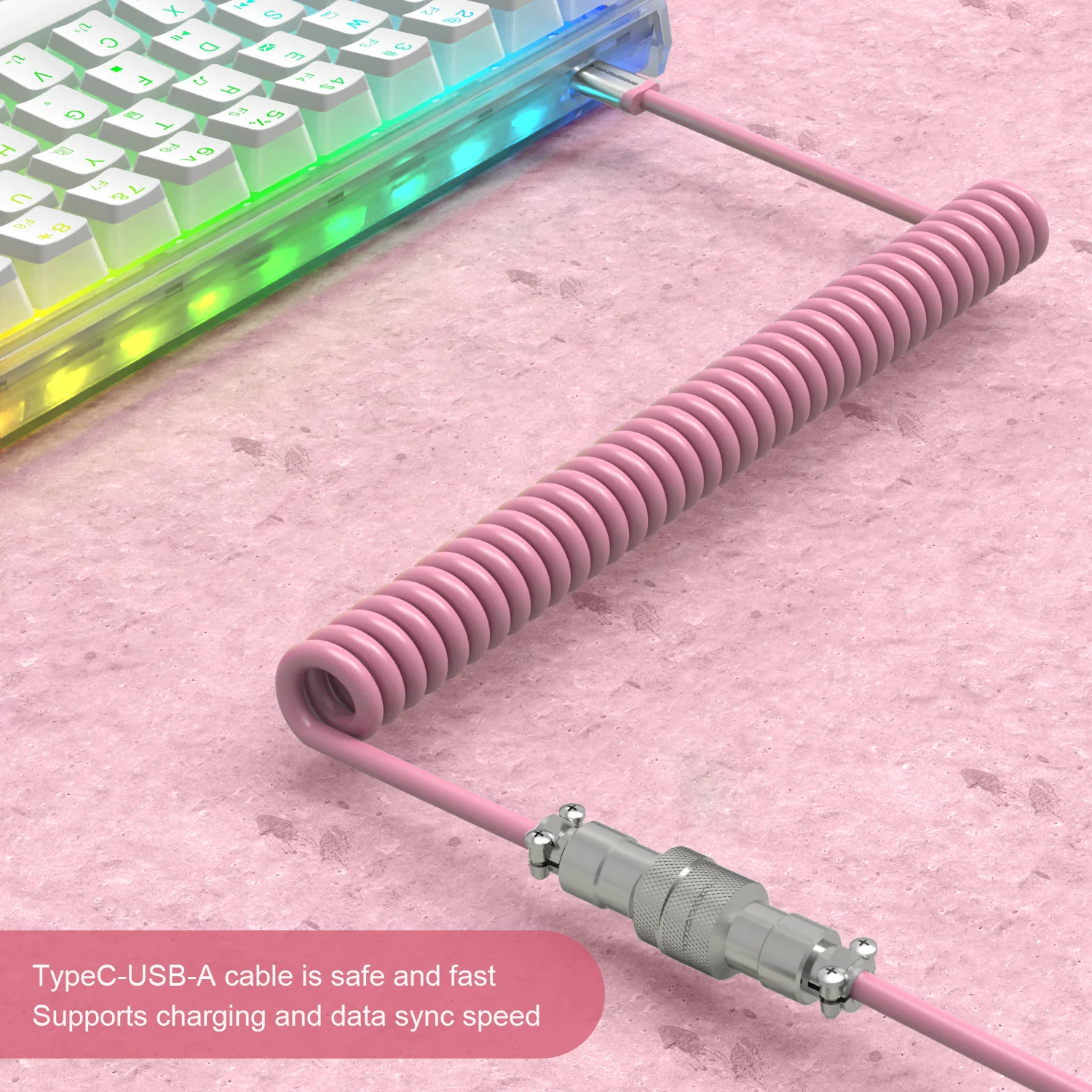 ATTACK SHARK x MAMBASNAKE C01 Coiled Cable - Image 23