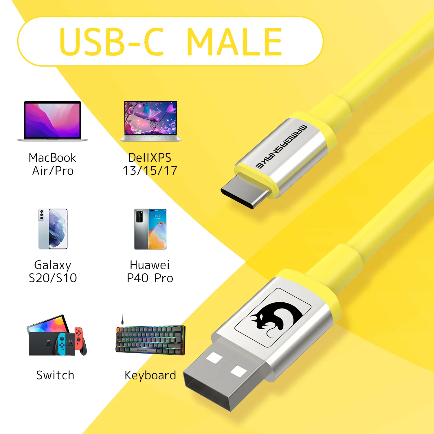 ATTACK SHARK x MAMBASNAKE C01 Coiled Cable - Image 32