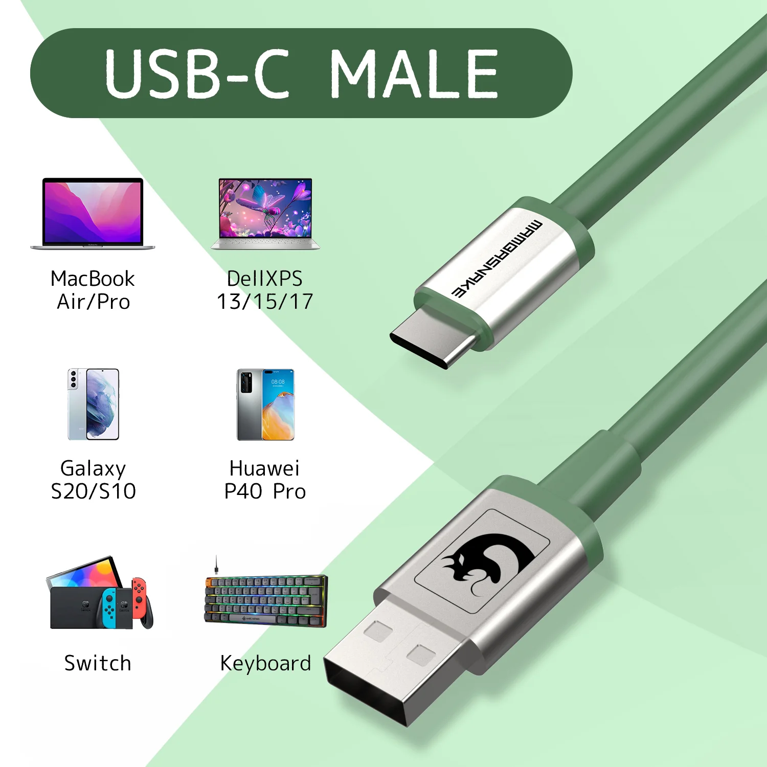 ATTACK SHARK x MAMBASNAKE C01 Coiled Cable - Image 45