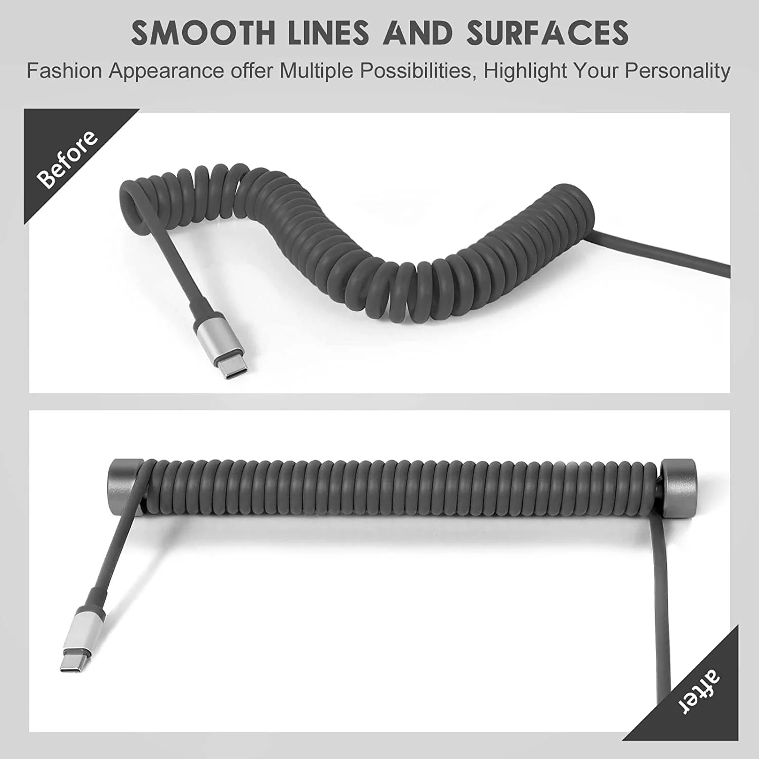 ATTACK SHARK RC01 Custom Winder Rod for Coiled USB C Cable - Image 10