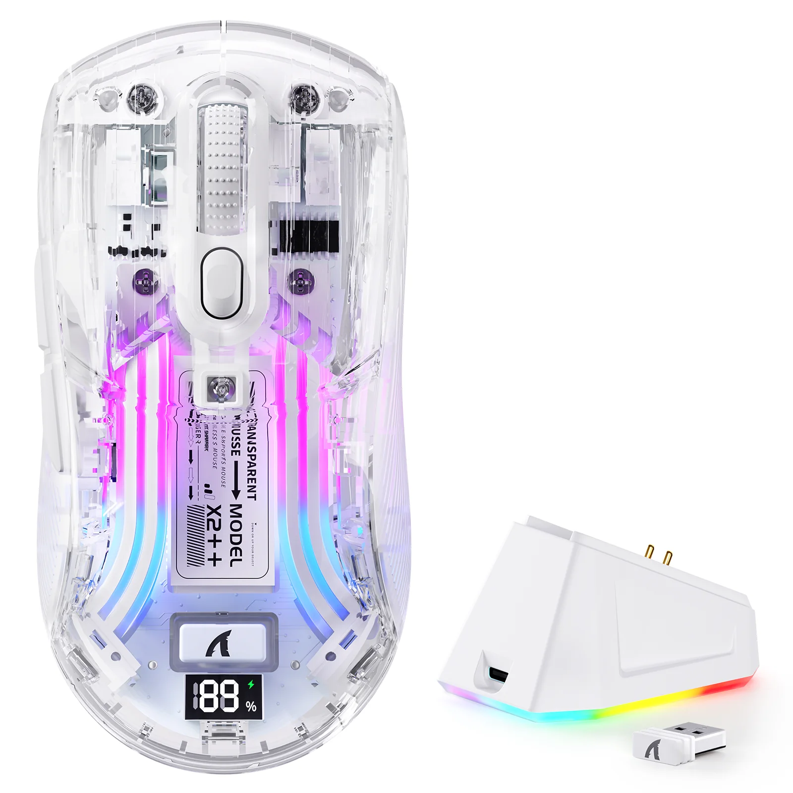 ATTACK SHARK X2PRO Wireless Gaming Mouse with Charging Dock - Image 12